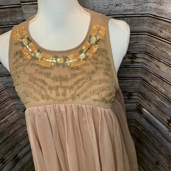 BLUSH NOIR Beaded Swing Dress NWT - Picture 4 of 7